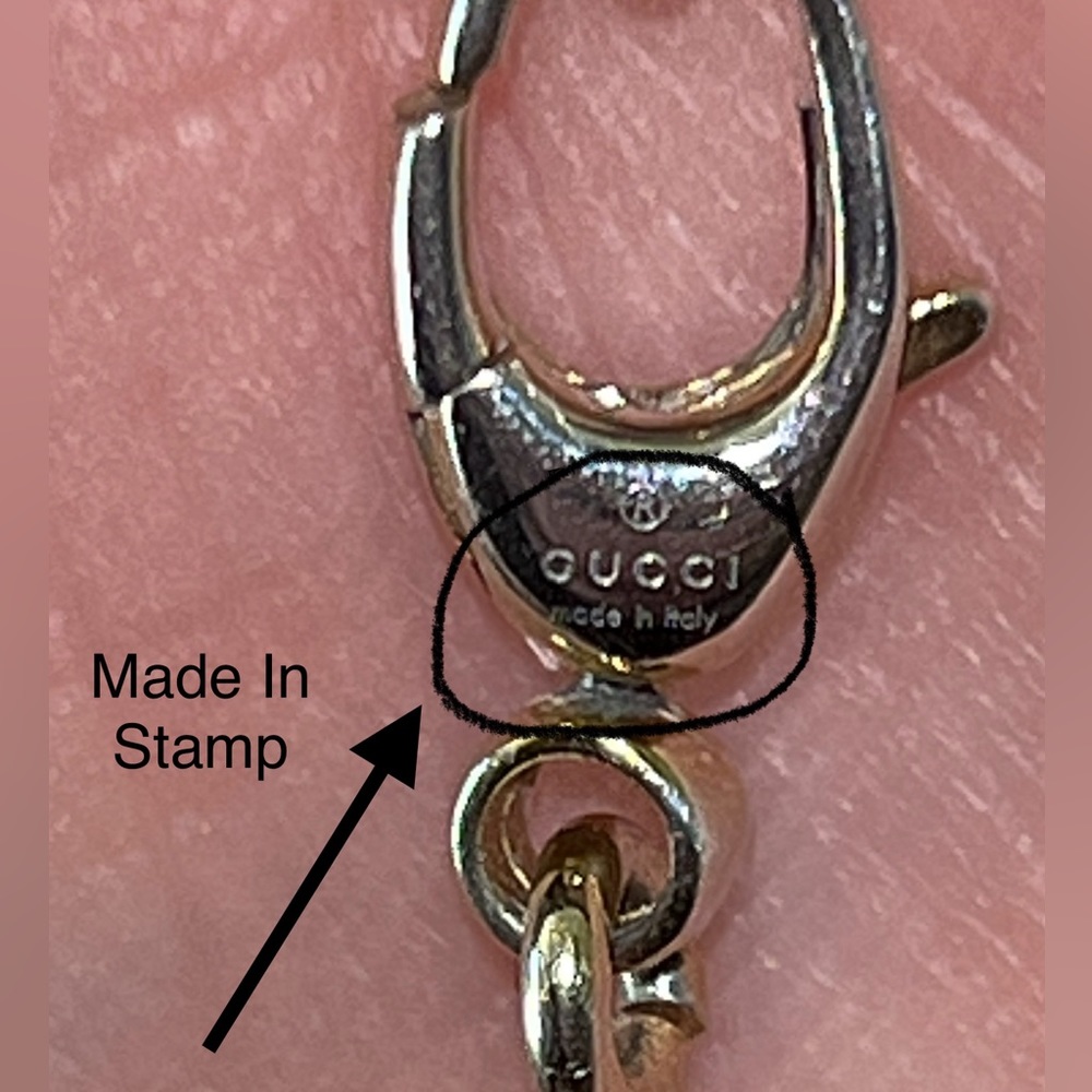 /sold/💯 Gucci “Love Britt” Interlocking G Pendant with Necklace - Picture 10 of 15
